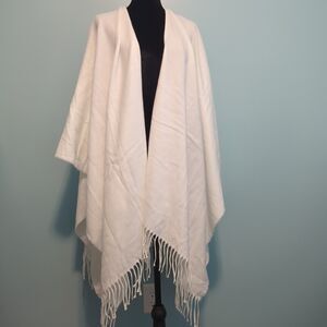 CHARTER CLUB Women's Ivory Soft Shawl Wrap